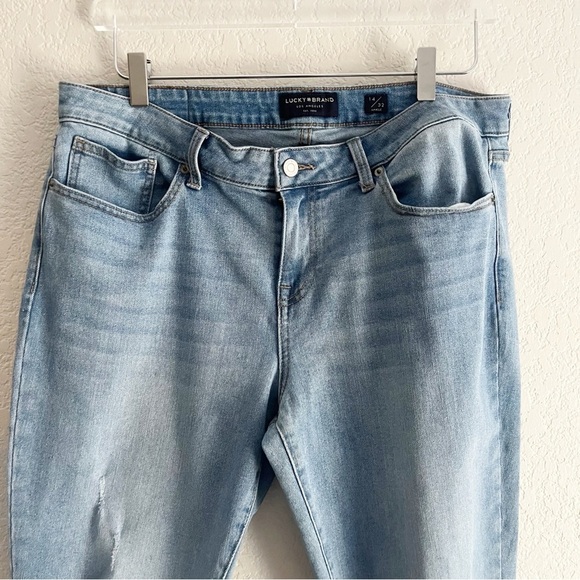 LUCKY BRAND Low Rise Lolita Skinny Size 14 Kendzora Wash - Picture 5 of 12